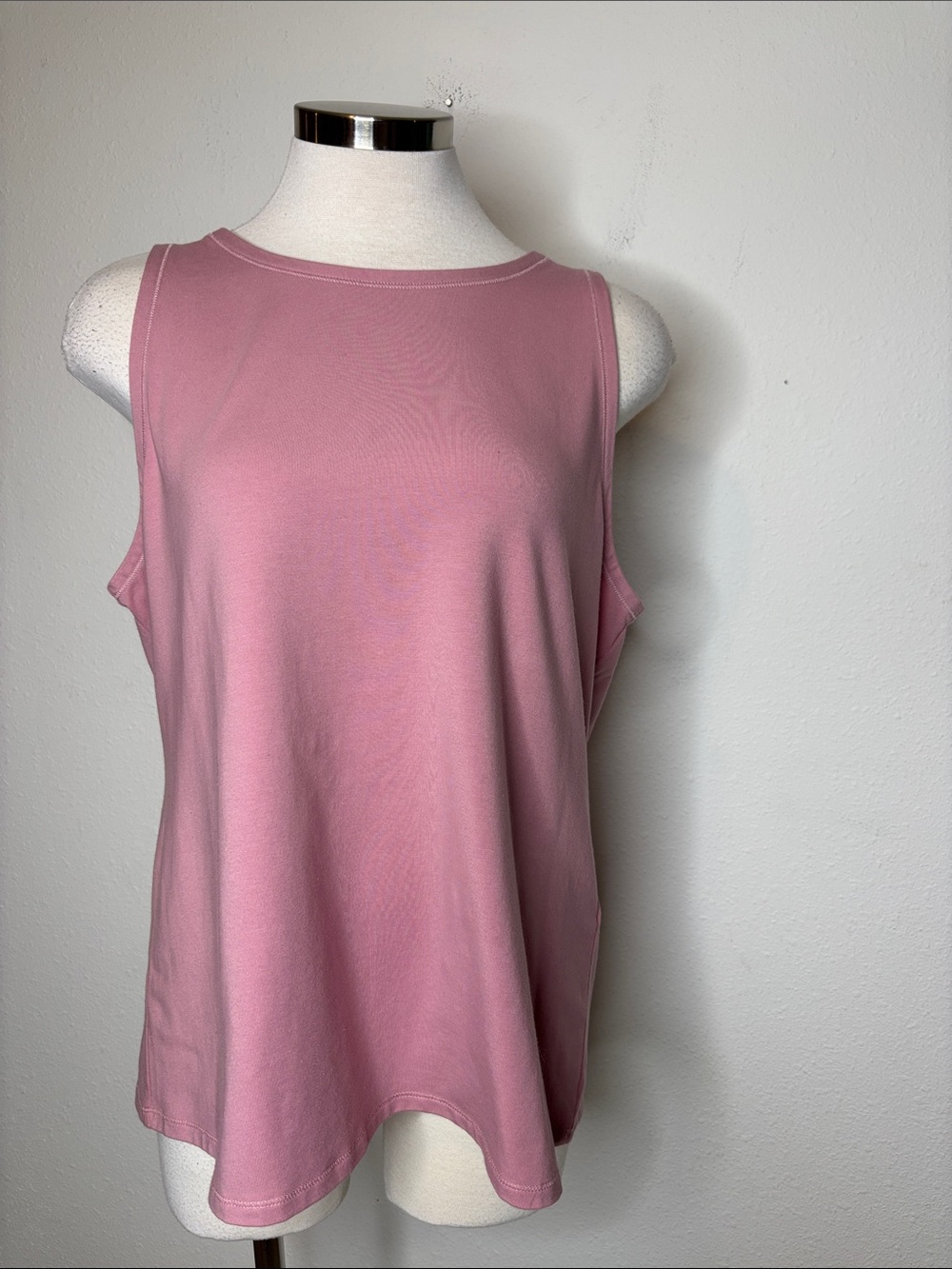 Eileen Fisher Dusty Rose Sleeveless Tank